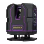 Ermenrich LV30 PRO Lazerinis Nivelyras - 3x360° Žalia 12 Linijų, Savaiminis Išsilyginimas, IP54