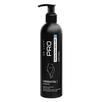 DR LUCY - PRO KERAVITAL 250 ML - KERATINŲ IR VITAMINŲ KONDICIONIERIUS ŠUNIMS SU ILGAIS, ŠIURKŠČIAIS KAILIAIS