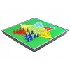 LEAN TOYS Magnetinis žaidimų lentų rinkinys 7 viename: Šachmatai, Ludo, Nardai, Šaškės