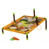LEAN TOYS Arcade Game Bag Throw Hoop 2in1 Dinosaurs Board