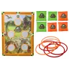 LEAN TOYS Arcade Game Bag Throw Hoop 2in1 Dinosaurs Board