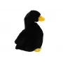 LEAN TOYS Black Plush Goose Mascot Cuddly Plush Duck 30cm