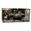 LEAN TOYS Visureigis Medžioklinis Automobilis Dinozauras Šviesos Garsai Žalias