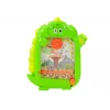 LEAN TOYS Piešimo lenta Kišeninis žaidimas 2v1 Žalias Dinozauras