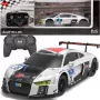 RASTAR Automobilis R/C 1:24 nuotoliniu valdymu sportinis AUDI R8 LMS baltas