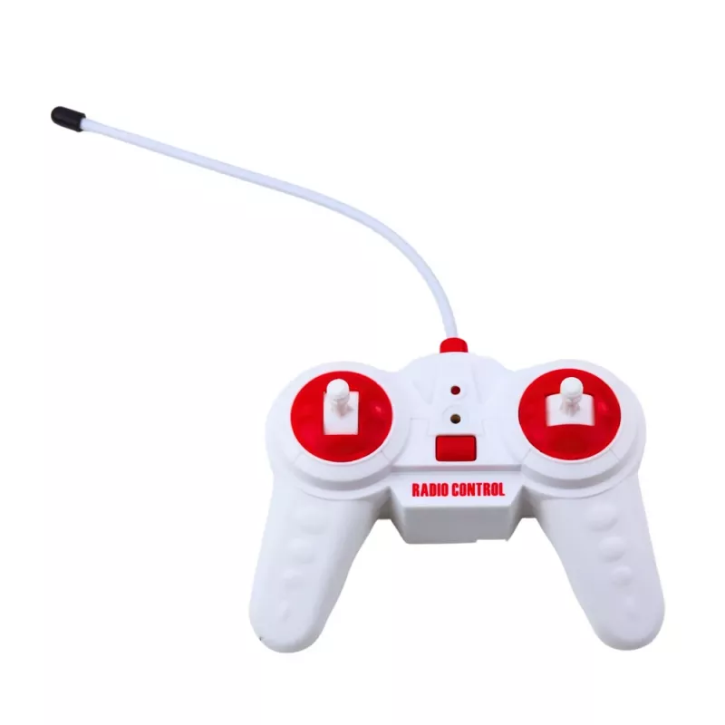 LEAN TOYS nuotolinio valdymo greitosios pagalbos automobilis RC šviesos garsai 1:20 balta