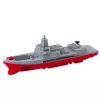 LEAN TOYS Karinis rinkinys Laivas Povandeninis laivas Naikintuvai Raketos