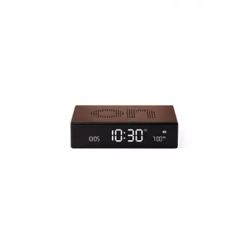 Lexon Flip Premium žadintuvas dvipusis bronzinis LR152BZ