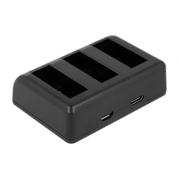 Newell SDC-USB trijų kanalų įkroviklis, skirtas DJI Osmo Action BCX204 baterijoms