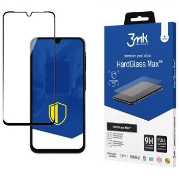 3MK HardGlass Max Grūdintas Stiklas, skirtas Samsung Galaxy A16 4G/5G / A17 4G/5G (Juodas)