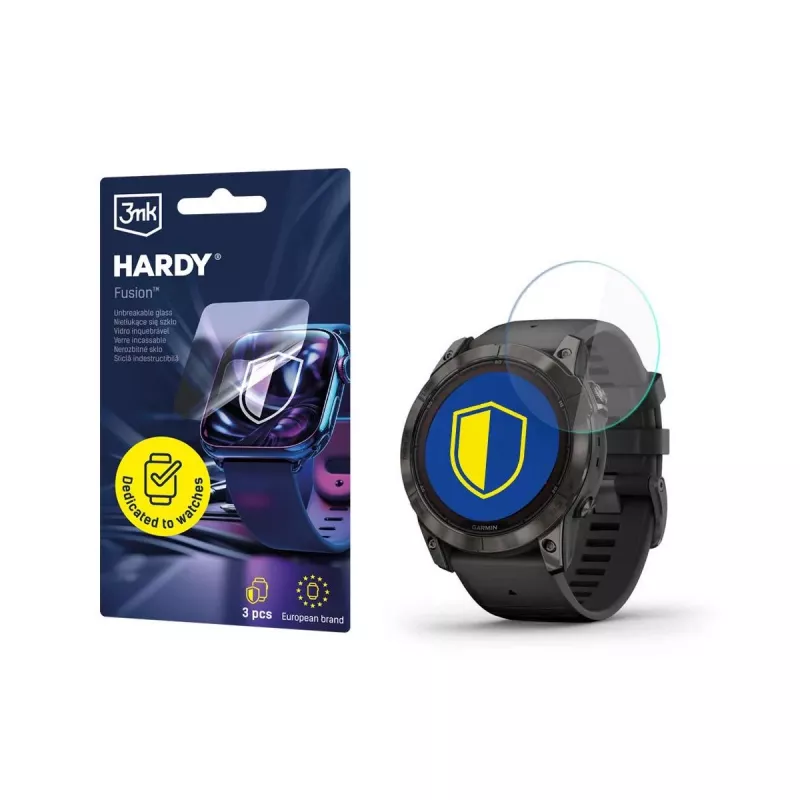 3MK PROTECTION Garmin Fenix 7X Pro Solar - 3mk Hardy Fusion laikrodžio ekrano apsauga