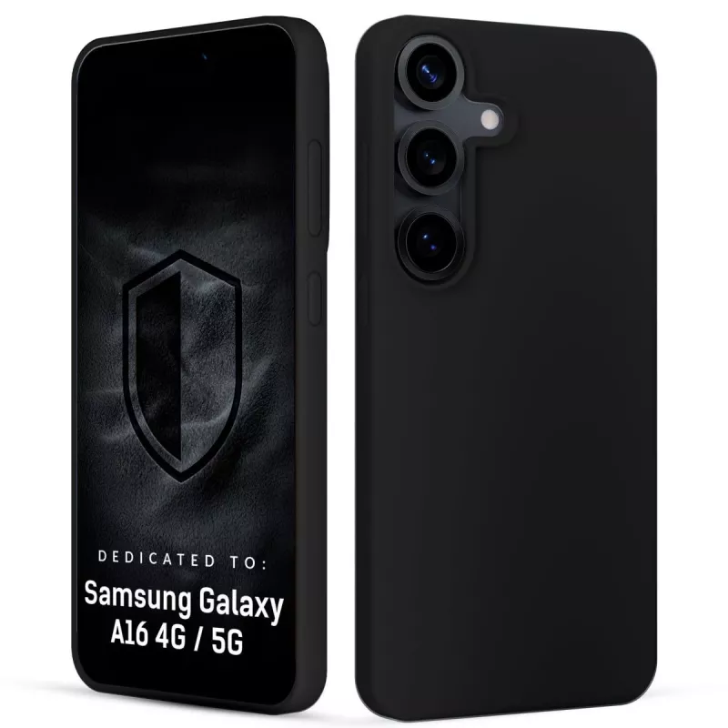 3MK PROTECTION Samsung Galaxy A16 4G / 5G - 3mk Hardy Mellow Case Black