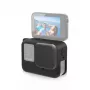 PULUZ Silicone Protective Case with Lens Cap for Insta360 Ace Pro, Black