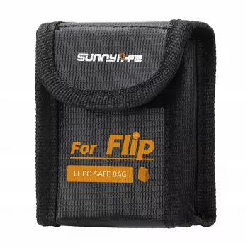 SUNNYLIFE Fireproof LiPo Battery Safe Bag, skirtas DJI Flip dronui – talpa 1 akumuliatoriui