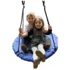 LEAN SPORT Sodo sūpynės „Gandro lizdas“ vaikams, mėlynos, 80 cm