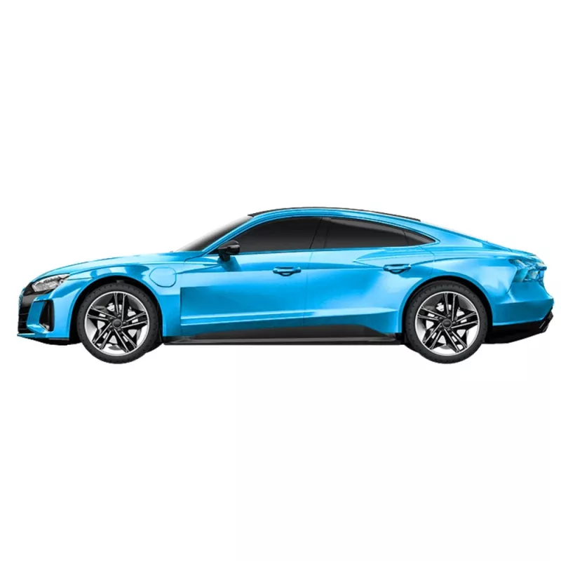 “Double E” Audi RS E-tron GT nuotolinio valdymo RC automobilis mėlynas 1:14