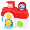 LEAN TOYS Interaktyvus edukacinis namas mažyliams - Iššokantys gyvūnėliai