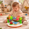 LEAN TOYS Interaktyvus muzikinis žaislas kūdikiams Barškutis su šviesomis ir garsais