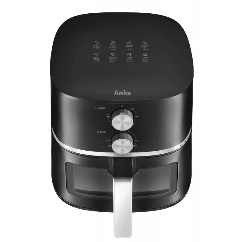 Amica AFM 2020 5.5 L Oro gruzdintuvas Juodas