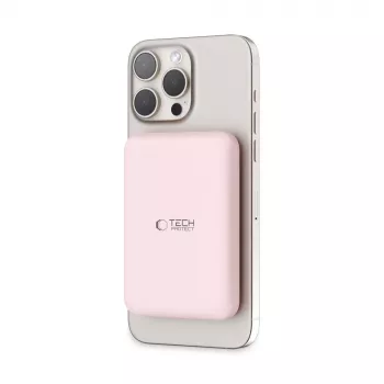 TECH-PROTECT PB10 LIFEMAG MagSafe Power Bank 5000mAh Pink