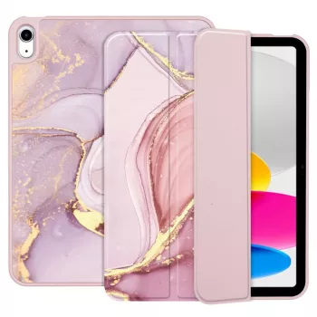 Tech-Protect SC Pen Case, skirta iPad 10.9 (10th Gen, 2022) / iPad 11 (2025), Marble
