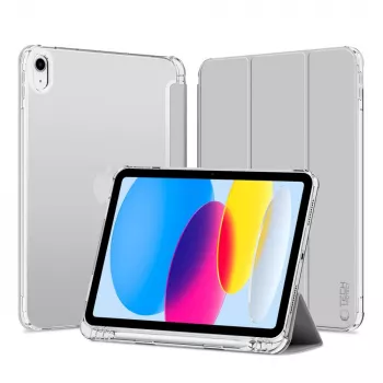Tech-Protect SC Pen Hybrid Case, skirta iPad 10,9 inch (10th Gen, 2022) / 11 inch (2024/2025) - Pilka