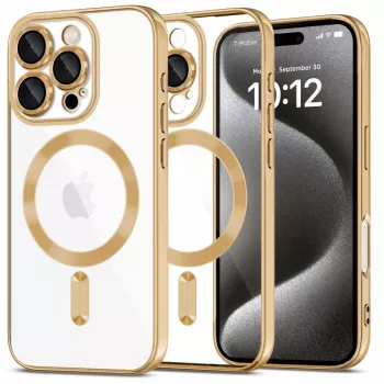 Tech-Protect MagFlex, skirta iPhone 16 Pro, auksinė