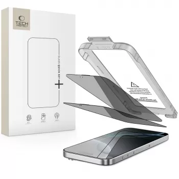 TECH-PROTECT Quick Set SPY+ privatumo ekrano apsauga 2 vnt., skirta iPhone 16 Pro Max