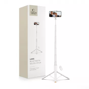 Tech-Protect L09S Selfie lazda ir trikojis baltas