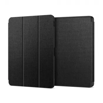 Tech-Protect SC Pen Canvas Folio Case, skirtas iPad 10.9 inch (10th Gen, 2022) ir iPad 11 inch (11th Gen, 2025) - Juoda