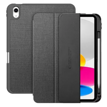 Tech-Protect SC Pen Canvas Case, skirta iPad 10,9 colio (10-osios kartos, 2022) / iPad 11 colio (2025) - pilka