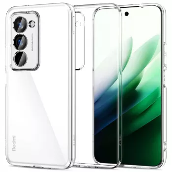 Tech-Protect Flexair, skirta Xiaomi Redmi 15 4G / 5G, skaidri