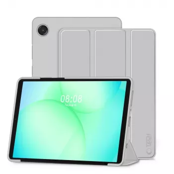 Tech-Protect Smartcase, skirtas Samsung Galaxy Tab A9 / A11 8.7 colio X110 / X115 / X133 / X135, pilka