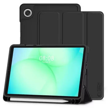 Tech-Protect SC rašiklio dėklas, skirtas Samsung Galaxy Tab A9 / A11 8.7 X110 / X115 / X133 / X135, juodas