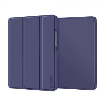 TECH-PROTECT SmartCase, skirtas Samsung Galaxy Tab A9+ / A11+ Plus 11.0 colio X210/X215/X216/X230/X235/X236 - tamsiai mėlyna