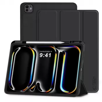 Tech-Protect SC rašiklio dėklas, skirtas iPad Pro 13 7th/8th Gen (2024-2025), juodas