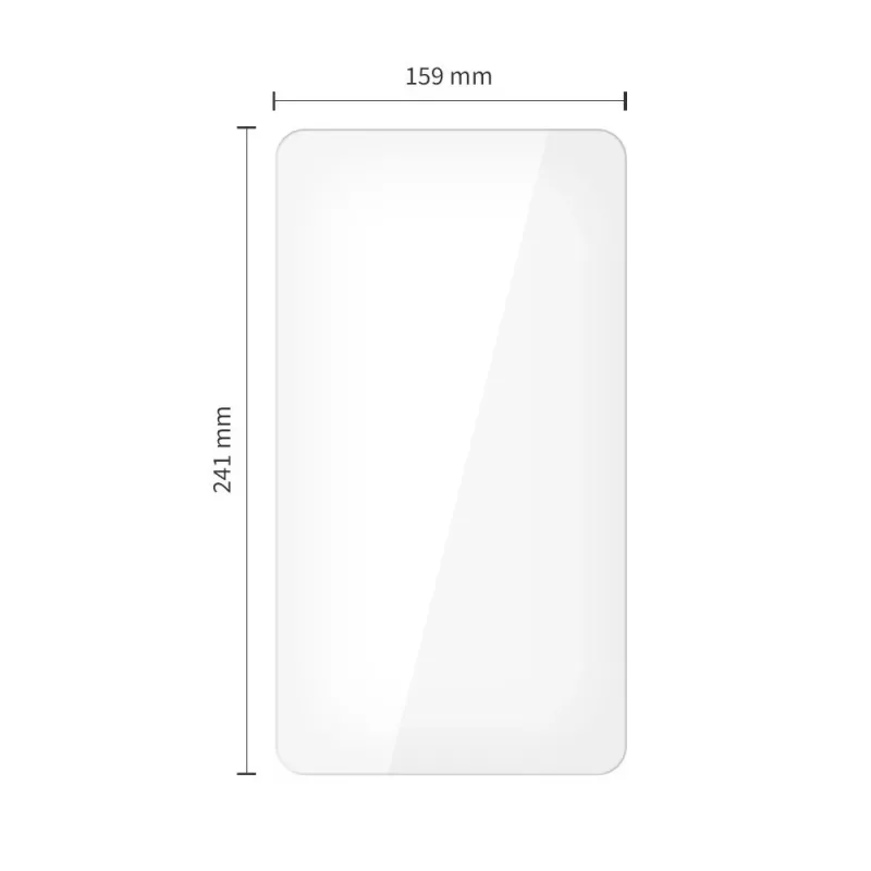TECH-PROTECT Glass Fit+ 2-Pack Apsauginis Grūdinto Stiklo Ekranas, skirtas Vorwerk Thermomix TM7, Skaidrus