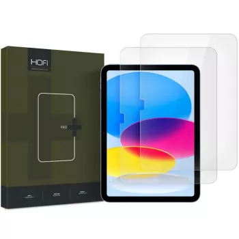 HOFI Glass Pro+ 2 rinkinys, skirtas Apple iPad 10.9 (10 karta, 2022) Skaidrus