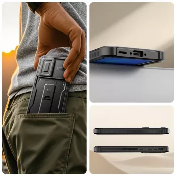 TECH-PROTECT Kevlar Cam+ 2 vnt. fotoaparato objektyvo apsauga, skirta Samsung Galaxy A36 / A37 5G, juoda