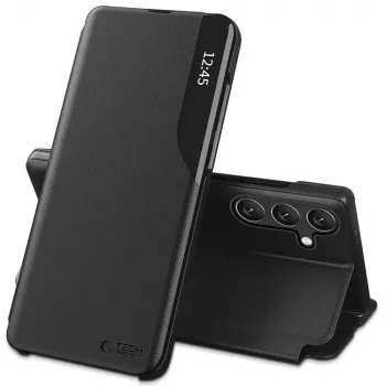 Tech-Protect Smart View Dėklas, skirtas Samsung Galaxy A37 5G, juodas