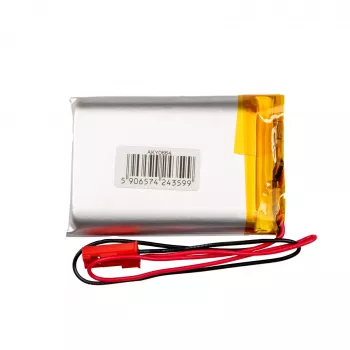 Akyga AKY0664 LP103451 Li-Po akumuliatorius 3,7 V 1850 mAh, PCM, JST 2,54 2 kontaktų, 150 mm