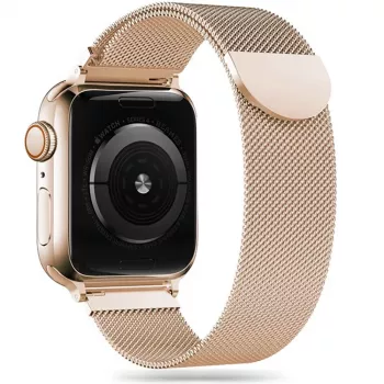 TECH-PROTECT Milanese Loop apyrankė, skirta Apple Watch 4 / 5 / 6 / 7 / 8 / 9 / SE (38 / 40 / 41 mm) Gold