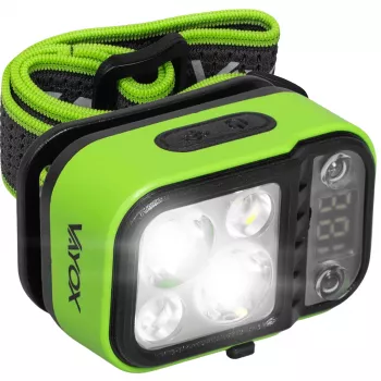 VAYOX VA0454 Įkraunamas LED priekinis žibintas 220 liumenų 800mAh IPX4 Šilta balta, Neutrali balta, Raudona