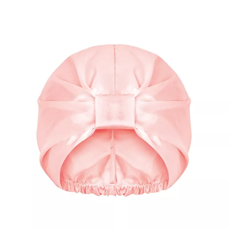 GLOV Satin Hair Bonnet garbanotiems ir formuotiems plaukams - nuo pūkavimosi, mažina trintį, apsaugo nuo lūžinėjimo - Juoda