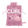 GLOV_SET Dream Curl Heatless Hair Curler Set - 1 Curling Rod + 1 Satin Bonnet - Pink