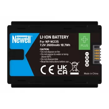 Newell Plus baterija NP-W235, skirta Fujifilm