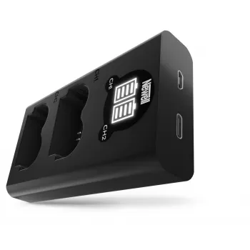 Newell Dual-Channel DL-USB-C Įkroviklis Fujifilm NP-W235 Akumuliatoriams