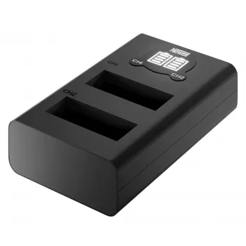 Newell Dviejų kanalų USB-C įkroviklis, skirtas GoPro AHDBT-901 baterijoms