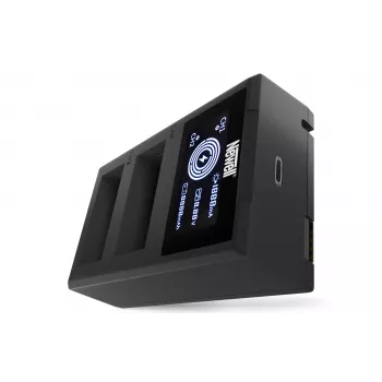 Newell dviejų kanalų FDL-USB-C įkroviklis, skirtas Fujifilm NP-W126 baterijoms