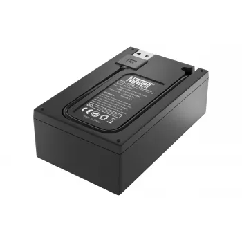 Newell dviejų kanalų FDL-USB-C įkroviklis, skirtas Canon LP-E12 baterijoms